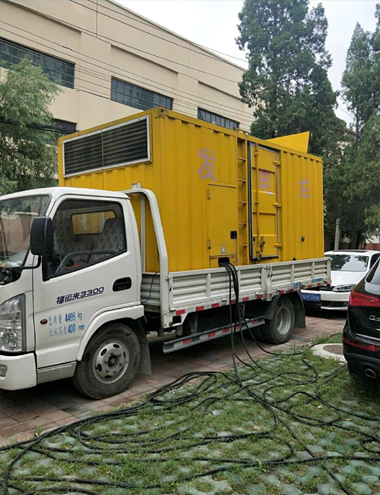 晋宁发电车出租-柴油发电机组排烟系统设计要求及其考虑因素